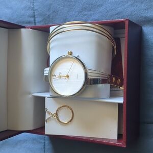 Ladies Burgi Watch Set